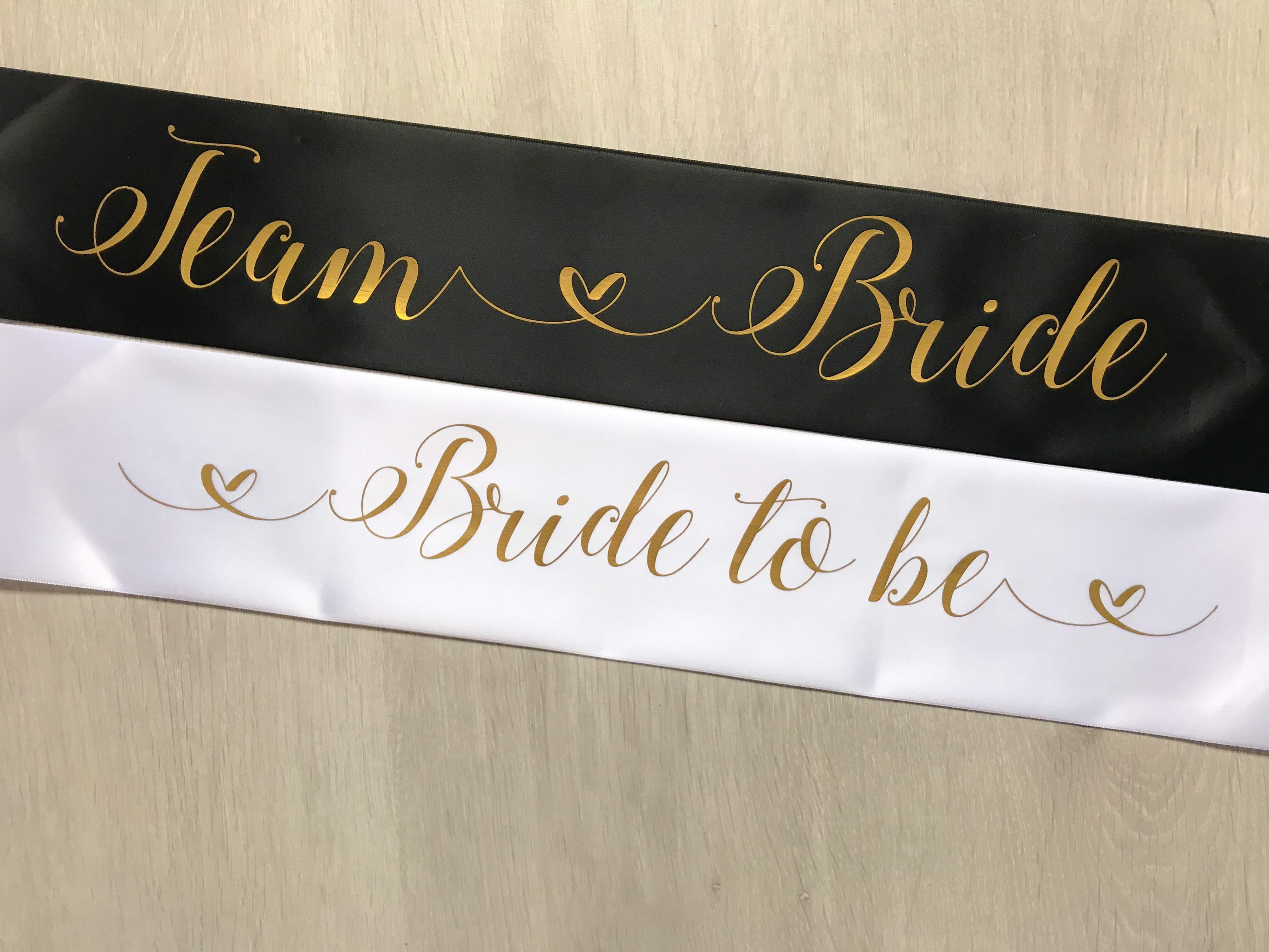 Team Bride Hen Party Sash | Ideal For Your Hen Do | Shop Online Today
