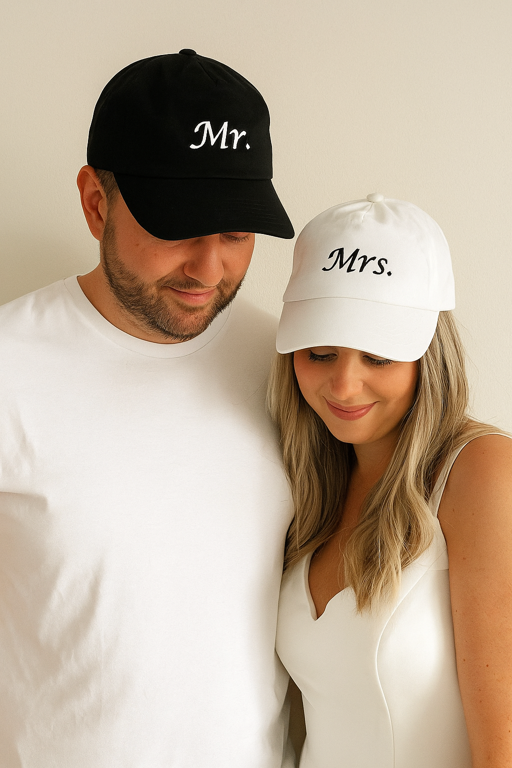 Hubby Baseball Cap - Black Embroidered 'Hubby' Hat For Groomsmen, Dads & Husbands - Adjustable & Stylish