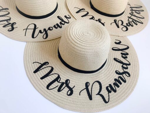 Mrs Personalised Sun Hat | Customise 