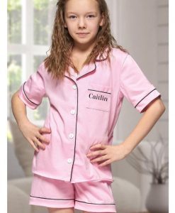 Personalised Childrens Monogram Pyjamas 